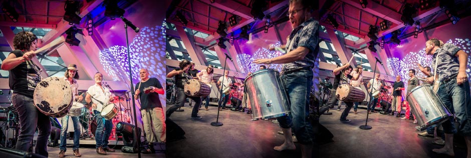 The News Band, KA300, Night of the Drums, Fotografie: Thomas A. Berger www.seele-zeigen.de