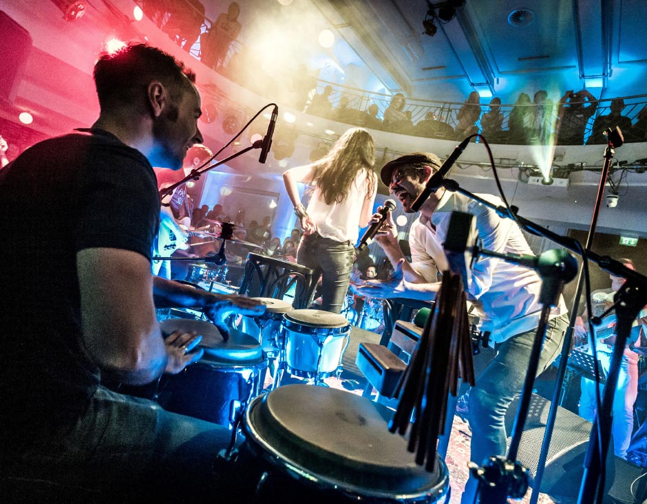 The News Band, Night of the Drums, Fotografie: Thomas A. Berger www.seele-zeigen.de